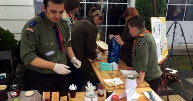 Harcerze na Pikniku Rodzinnym w Międzyzdrojach Harcerze na Pikniku Rodzinnym w Międzyzdrojach